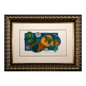 Judith Bledsoe A Knot of Toads Signed Contemporary Lithograph 280/300 Framed
