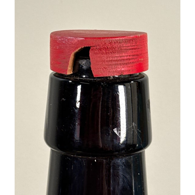 Brown Vintage Oversized Vat 69 Blended Scotch Whisky Display Bottle For Sale - Image 8 of 9