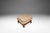 Set of Two (2) Restored Mid-Century Modern Ottomans / Footstools in Oak in the Manner of Adrian Pearsall, Usa, C. 1960s For Sale In Orlando - Image 6 of 18
