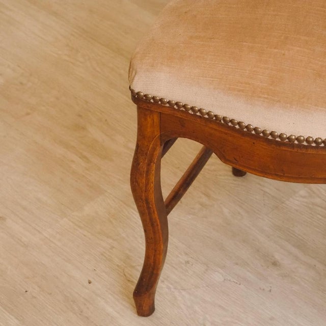 Louis Philippe Chair in Walnut, 1860 For Sale - Image 5 of 13