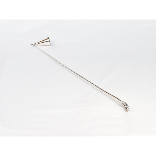 Late 20th Century Tiffany & Co. Elsa Peretti Padova Sterling Silver Candle Snuffer For Sale - Image 11 of 12