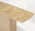 Mid-Century Modern Marble or Travertine Single Pedestal Console For Sale - Image 9 of 11