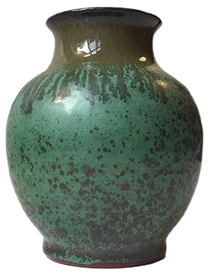 Mid-Century Crystalline Glazed Pottery Vase from Bo Fajans, 1970s