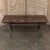 Country French Hand Forged Iron Dining Table With Antique Oak Top For Sale - Image 16 of 18