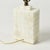 Early 20th Century Solid Carved Marble Art Deco Style Geometric Table Lamp For Sale - Image 11 of 14