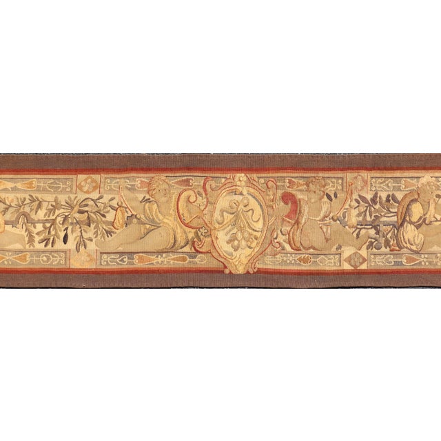 Late 19th Century Antique French Fine Weave Tapestry in Excellent Condition For Sale - Image 5 of 12