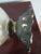 Vintage Hollywood Regency/Neo-Classical Iridescent Glass and Brass Table Lamp For Sale - Image 10 of 18