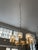 Mid-Century Pendant Lamp with 8 Glass Shades For Sale - Image 4 of 8