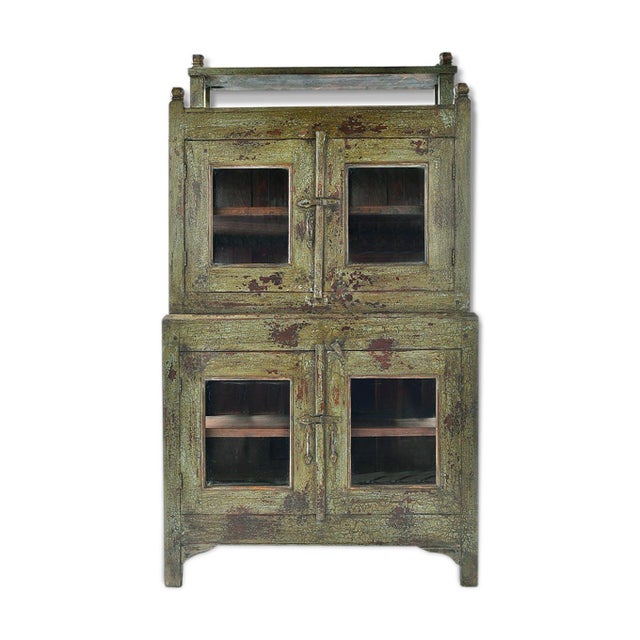 Glass Buffet, 1940s For Sale - Image 9 of 9