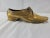 Metal Vintage Brass Gold Shoe For Sale - Image 7 of 7