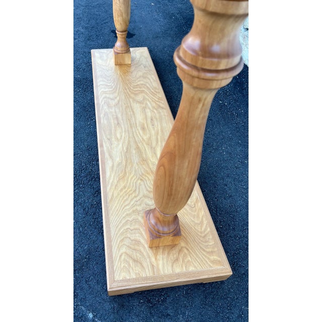 Custom Made Birch Console Table For Sale In Boston - Image 6 of 10