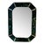 Modern Octagonal Malachite Mirror For Sale