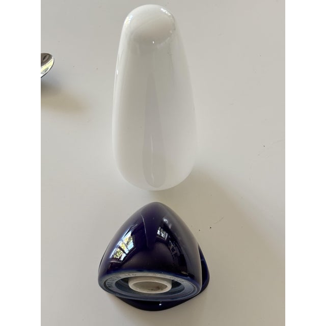Glass Swedish Ceramic 6035 Wall Lights by Stig Carlsson for Ifö, 1950s, Set of 2 For Sale - Image 7 of 14