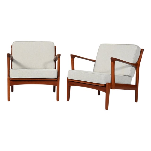 Kuba Armchairs by Bertil Fridhagen for Bröderna Andersson, 1950s, Set of 2 For Sale