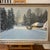 Rustic European 20th Century Oil on Canvas European School by Polish Artist Signed Framed Depicting Wooded Countryside For Sale - Image 3 of 12