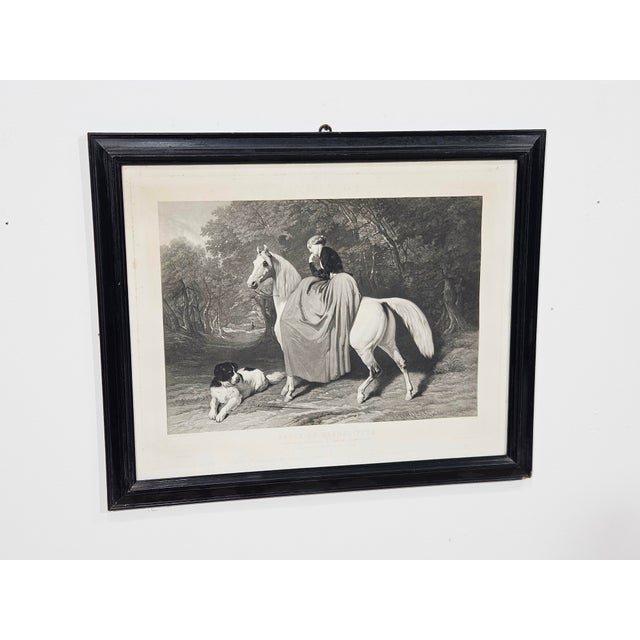 After Alfred de Dreux, Alone at a Meeting, 1858, Engraving For Sale - Image 16 of 16
