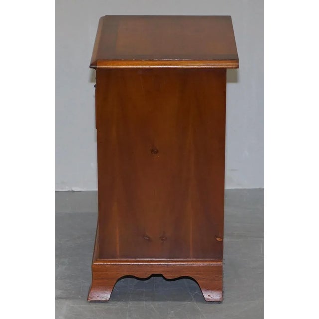 French Handmade Cheerywood Grange Paris Side or Wine Tables, Set of 2 For Sale - Image 11 of 18