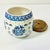 Late 20th C Boho Chic Scandinavian Gustavian Style Ceramic Jar Vase With Wood Lid. For Sale - Image 11 of 11