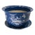 Early 20th Century Chinese Blue and White Pate-Sur-Pate Jardiniere Planter For Sale