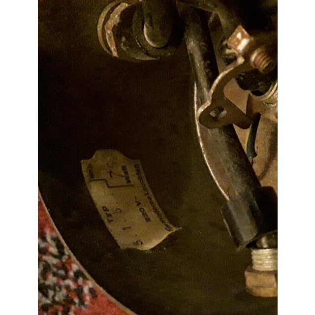 4 Flamed Cascade Lamp of Chromed Metal Balls on Black Plastic Mounting, 1970s For Sale - Image 6 of 8