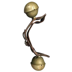 19th Century Brass Sleigh Bells for Reindeer