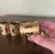 Vintage Brass Brutalist Napkin Rings- Set of 6 For Sale - Image 4 of 7