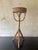 Franco Albini Vintage Coastal Handcrafted Bamboo & Cane Pedestal Plant Stand For Sale - Image 4 of 6
