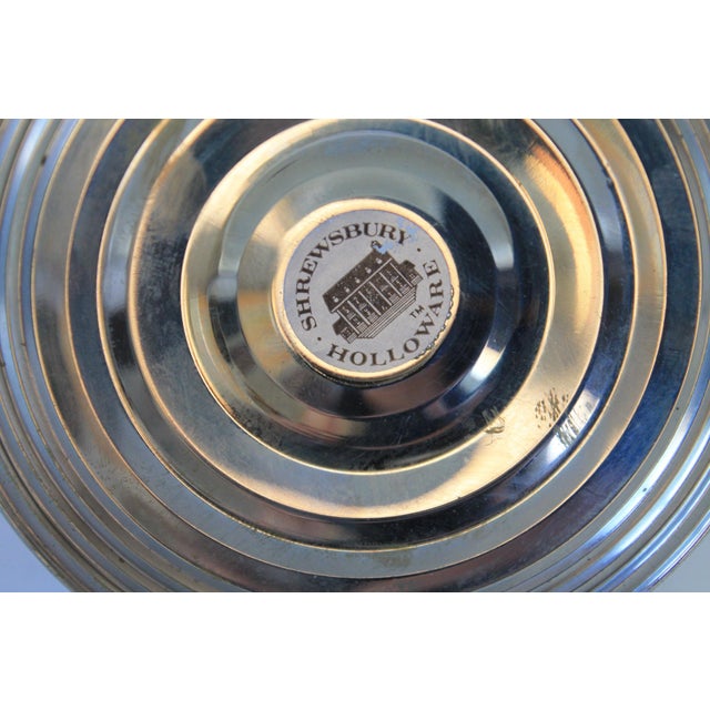 Vintage Shrewsbury Holloware Candelabras - Taper Candle Holders - A Pair For Sale - Image 16 of 18