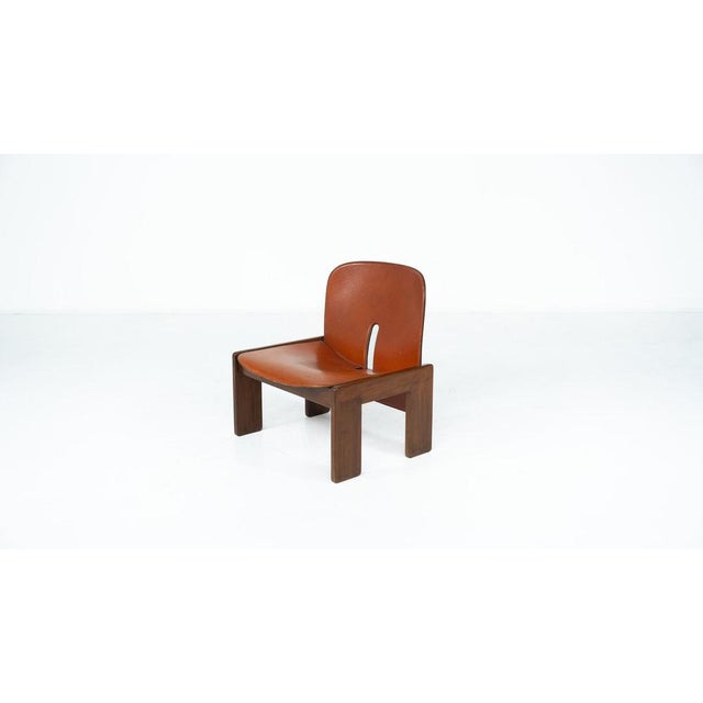 1960s Model 925 Easy Chair by Afra and Tobia Scarpa for Cassina, Italy, 1960s For Sale - Image 5 of 13