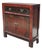 Vintage Hooker Furniture Asian Red Hall Chest ~ Side Table Cabinet For Sale