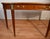 1970s 1970s Stickley English Traditional Cherry Satinwood Inlay Console Table Accent Table For Sale - Image 5 of 18