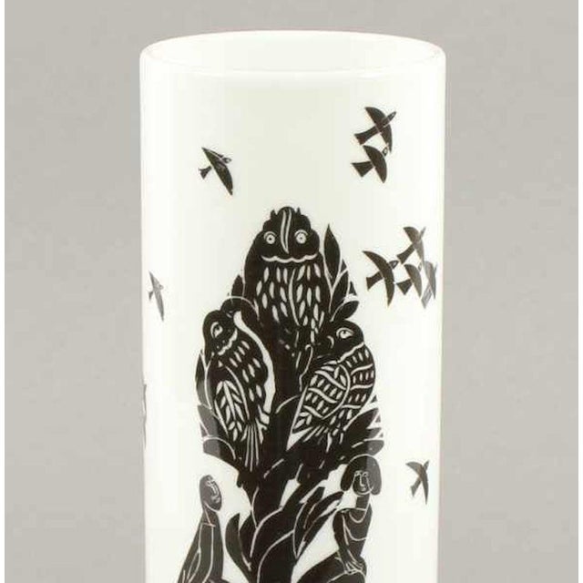 Vintage Ceramic Pastorale Vase by Ambrogio Pozzi for Rosenthal Studio Line, 1960s For Sale - Image 4 of 5