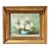 Vintage Signed Floral Still Life Painting in Gilt Frame For Sale