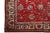 Traditional 1960s Red Vintage TabrizHandmade Wool Rug With Floral Pattern For Sale - Image 3 of 7
