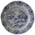 19th Century Chinese Kangxi Style Blue & White Porcelain Charger Platter For Sale - Image 9 of 9