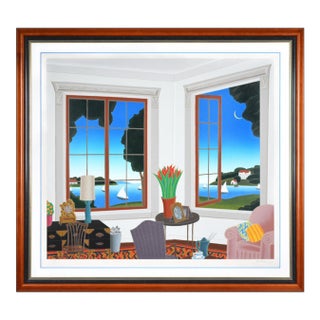 20th Century North Shore Serigraph Thomas McKnight For Sale