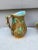 French Country French Majolica Leaves Pitcher Sarreguemines, Circa 1870 For Sale - Image 3 of 8