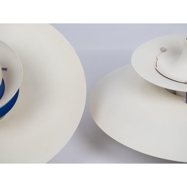 Vintage PH 5 Pendant Lamps by Poul Henningsen for Louis Poulsen, Denmark, 1958, Set of 2 For Sale - Image 10 of 18