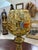 Moser Glassworks Antique Moser Enamel and Gilt Glass Goblet, Bohemian Art Glass Chalice, 11.75 For Sale - Image 4 of 6