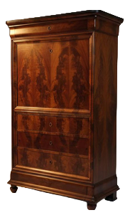 Antique French Mahogany Secretaire