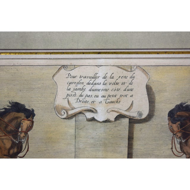 Traditional Mid 20th Century Four Horseman Hand-Coloured Lithograph Plate 36. For Sale - Image 3 of 6