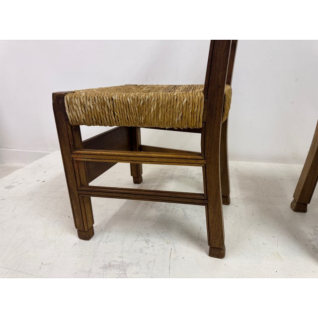 Vintage Arts and Crafts Dining Chairs, 1920, Set of 6 For Sale - Image 6 of 14