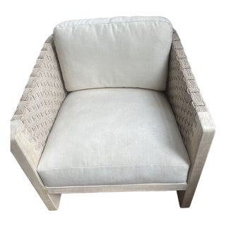 Palecek Pullman Lounge Chair For Sale