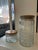 1990s Two Glass Canisters Wood Tops For Sale - Image 5 of 8