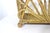 Vintage Fan Style Bent Bamboo Magazine Rack Holder For Sale - Image 9 of 13