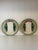 Pair of Antique French Barbotine Asparagus Majolica Plates, Circa 1900 For Sale - Image 9 of 11