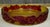 Engraved Multi-Layered Glass Bowl For Sale - Image 6 of 7