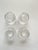 Glass Mid 20th Century Laurel Wreath Etched Glass Juice Glasses- Set of Four For Sale - Image 7 of 9