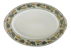 Mid-Century Noritake (5487) Silvine Serving Platter, Oval