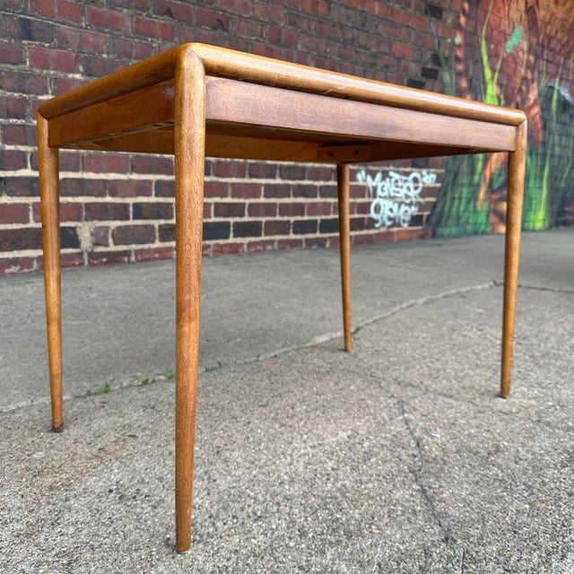 t.h. Robsjohn Gibbings for Widdicomb Side Table For Sale In Cleveland - Image 6 of 12